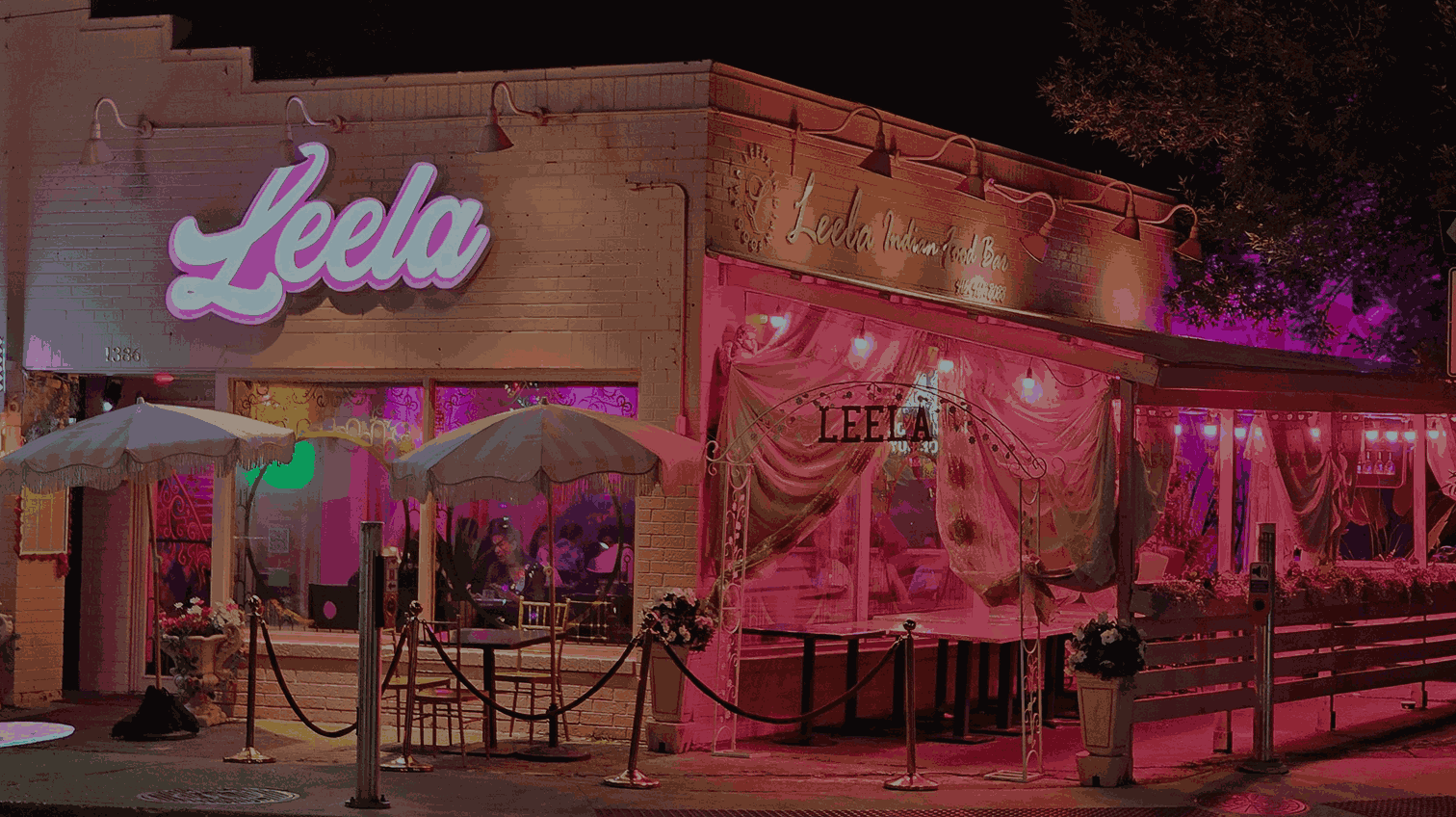 Leela Indian Food Bar Interior