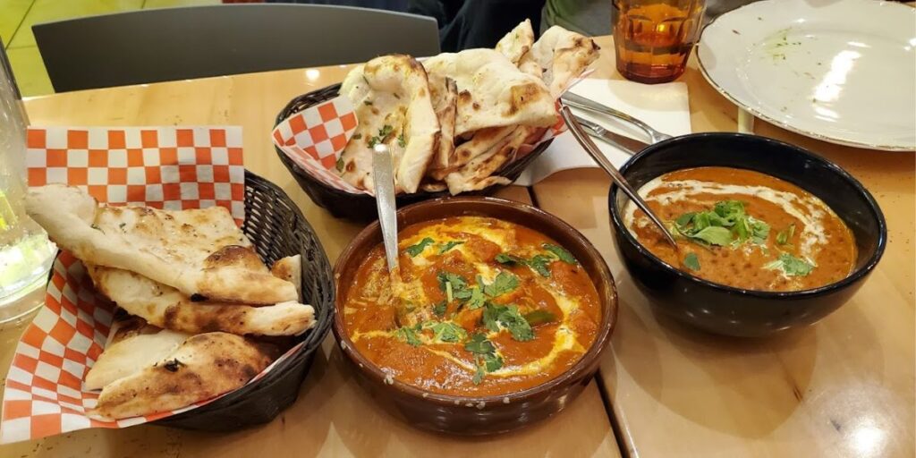 Kadhai Chicken at Leela Indian Food Bar